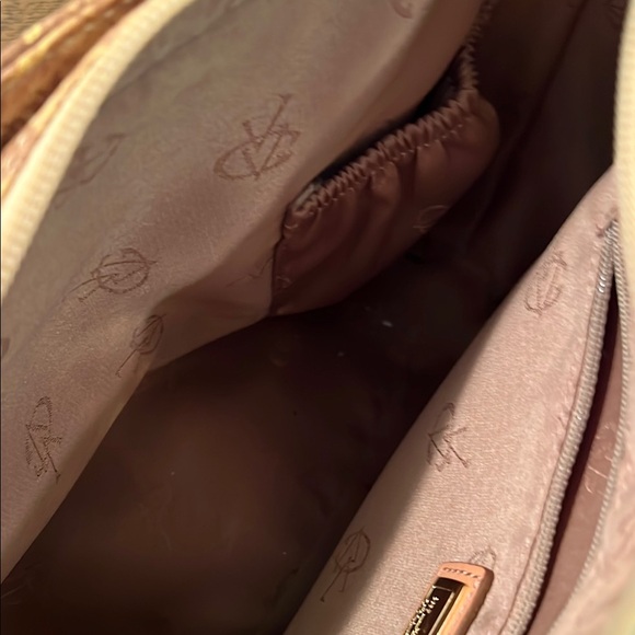 Floral Patterned Brown Shoulder Bag - Picture 5 of 13